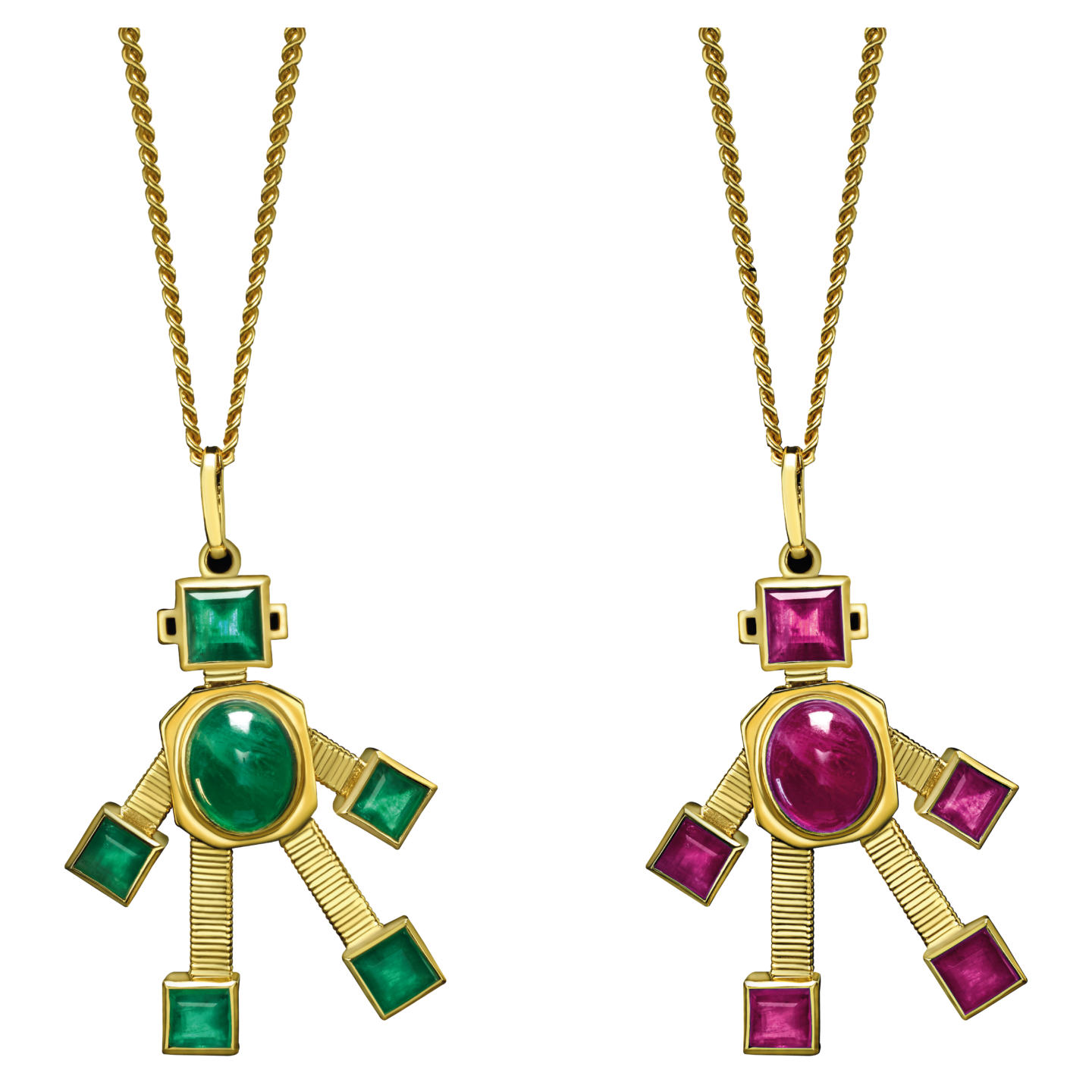 Re Van Robot Maxi Pendant Emerald
