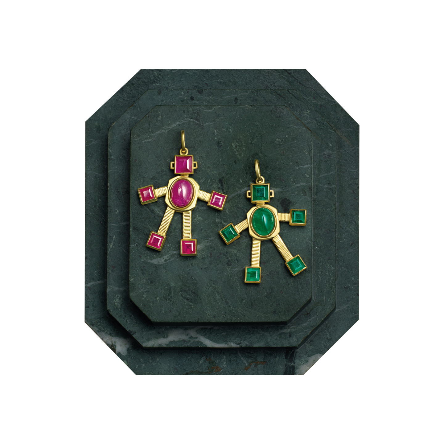 Re Van Robot Maxi Pendant Emerald