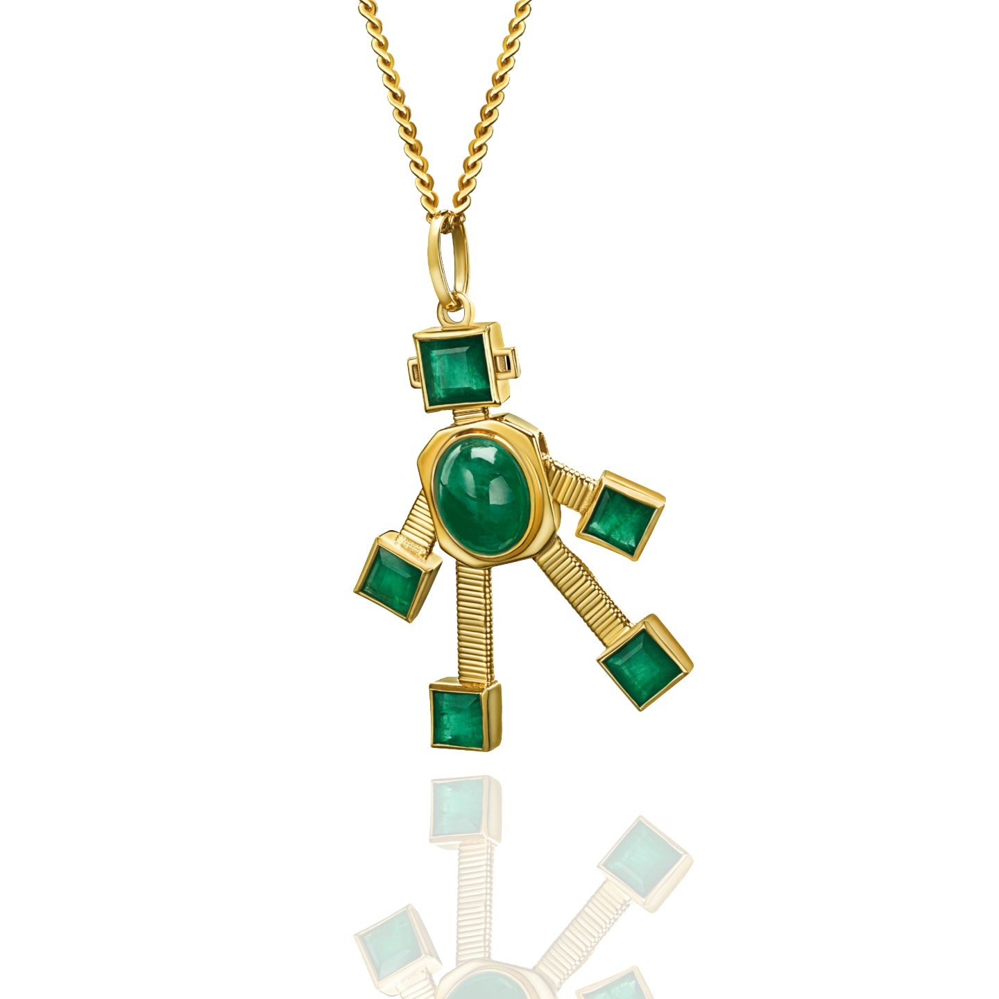 Re Van Robot Maxi Pendant Emerald