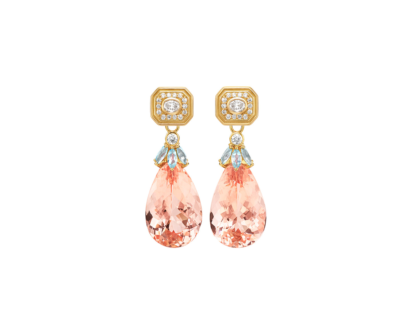 Van Studs with Hidden Hook Diamond