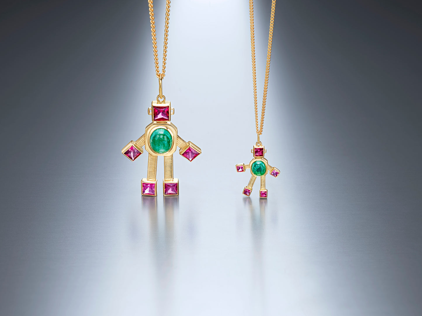 Paraíba Van Heart Pendant Mini Pendant Paraíba Tourmaline Rubellite