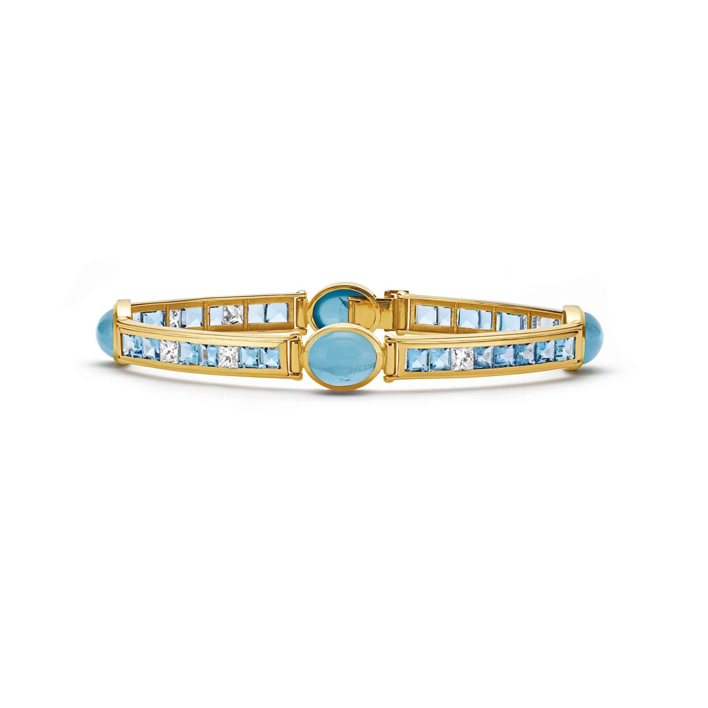 Van Stack Bracelets Diamond Multi Precious Stones