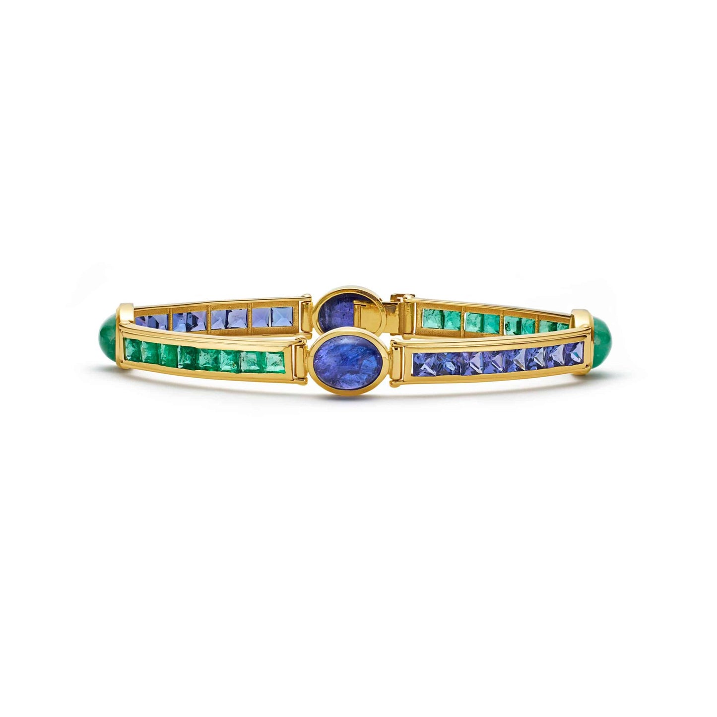 Van Stack Bracelets Diamond Multi Precious Stones