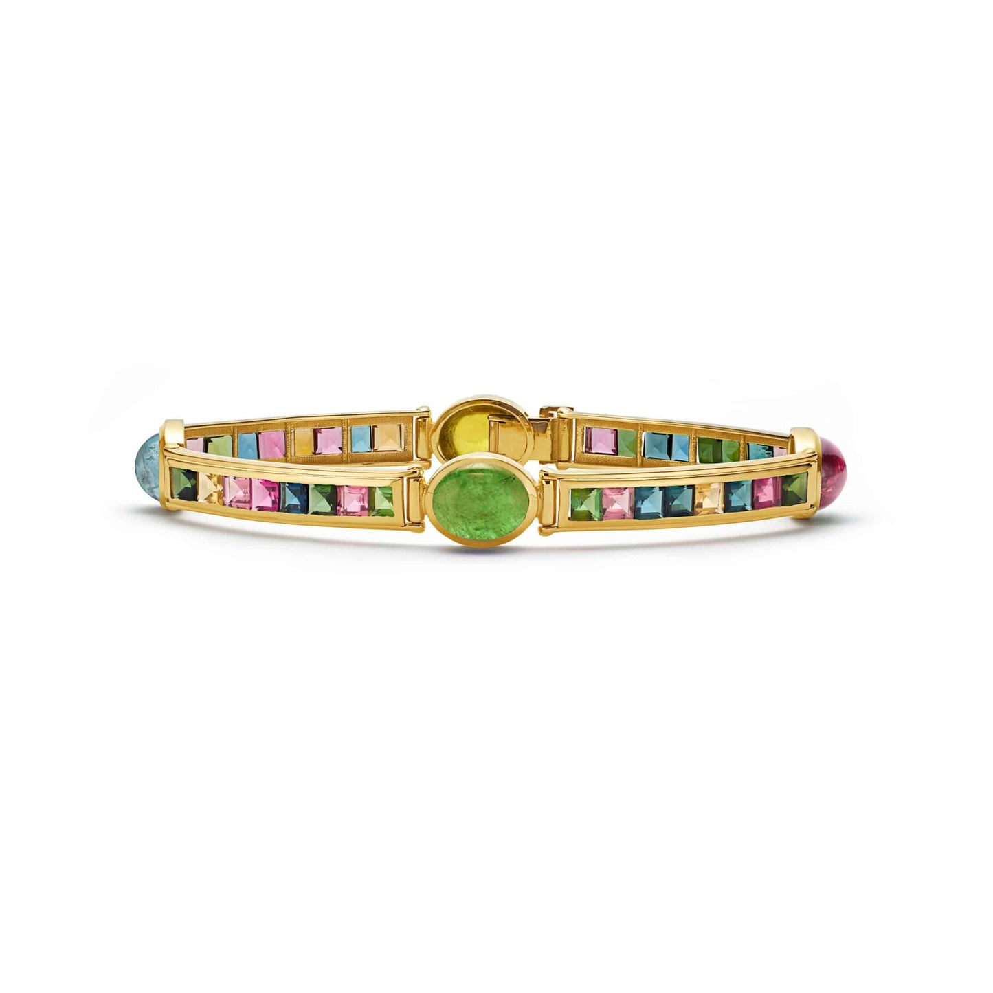 Van Stack Bracelets Diamond Multi Precious Stones