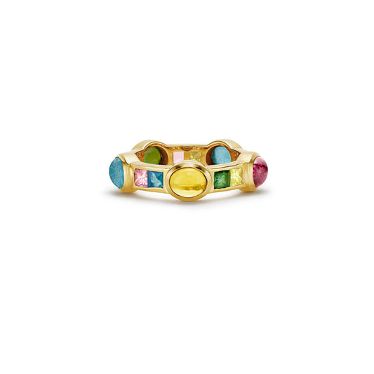 Rio Van Stack Ring Multi Tourmaline
