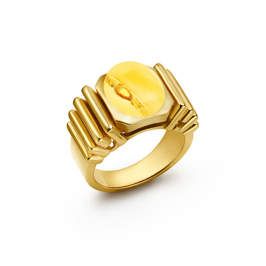 Dynasty Van Signet Citrine